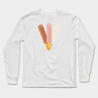 Mini Milk Icecreams Long Sleeve T-Shirt